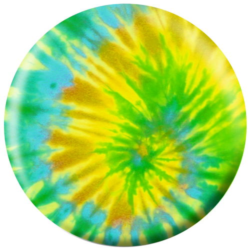 Exclusive Green Tie-Dye Bowling Balls